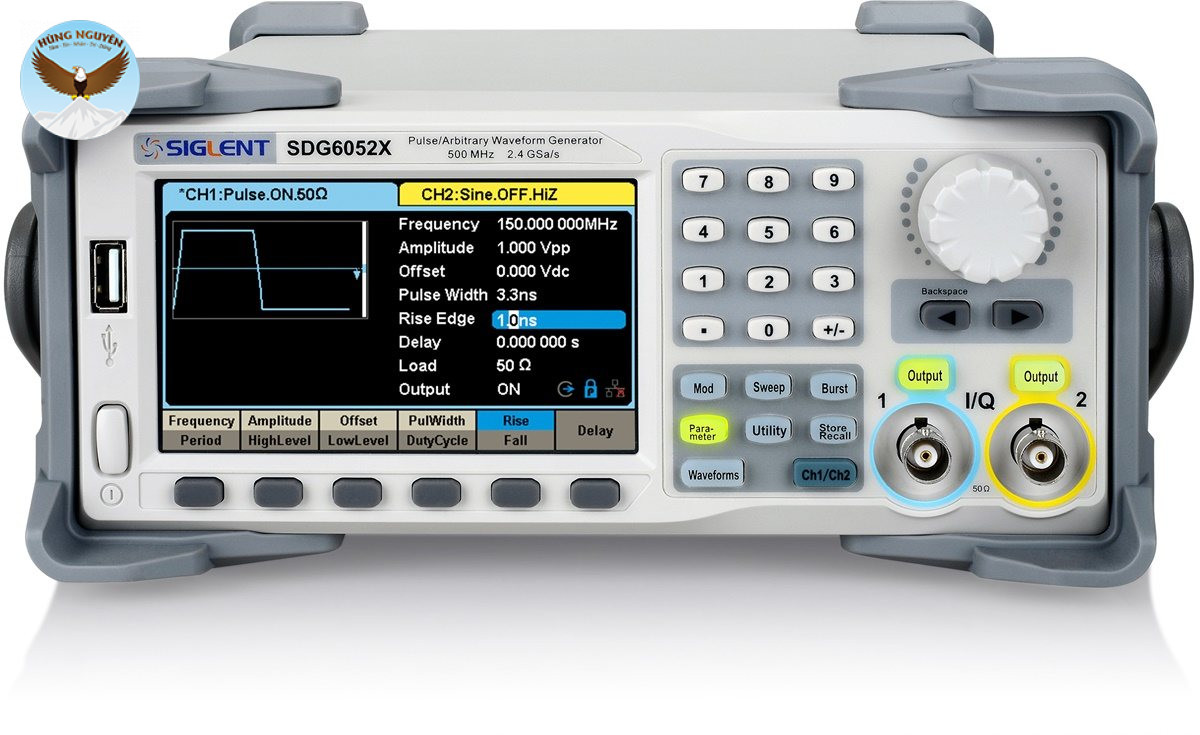 Máy phát xung SIGLENT SDG6022X (200MHz, 2CH)